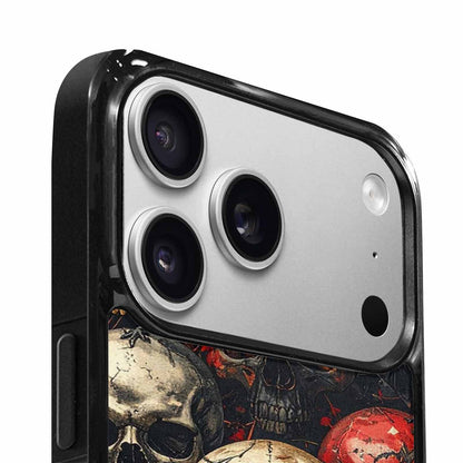 iPhone 17 Pro Max Case — Skull Dark Art Gothic Print Gothic, Unique Phone Case Design