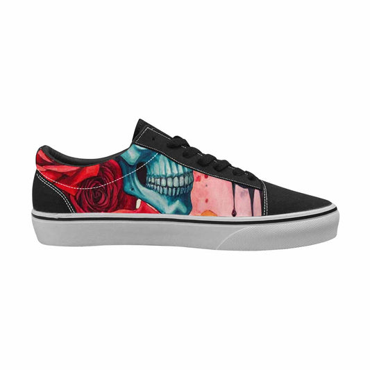 WOMEN'S Skulls Roses Skulls Roses Lace-Up Canvas Y2K Shoes