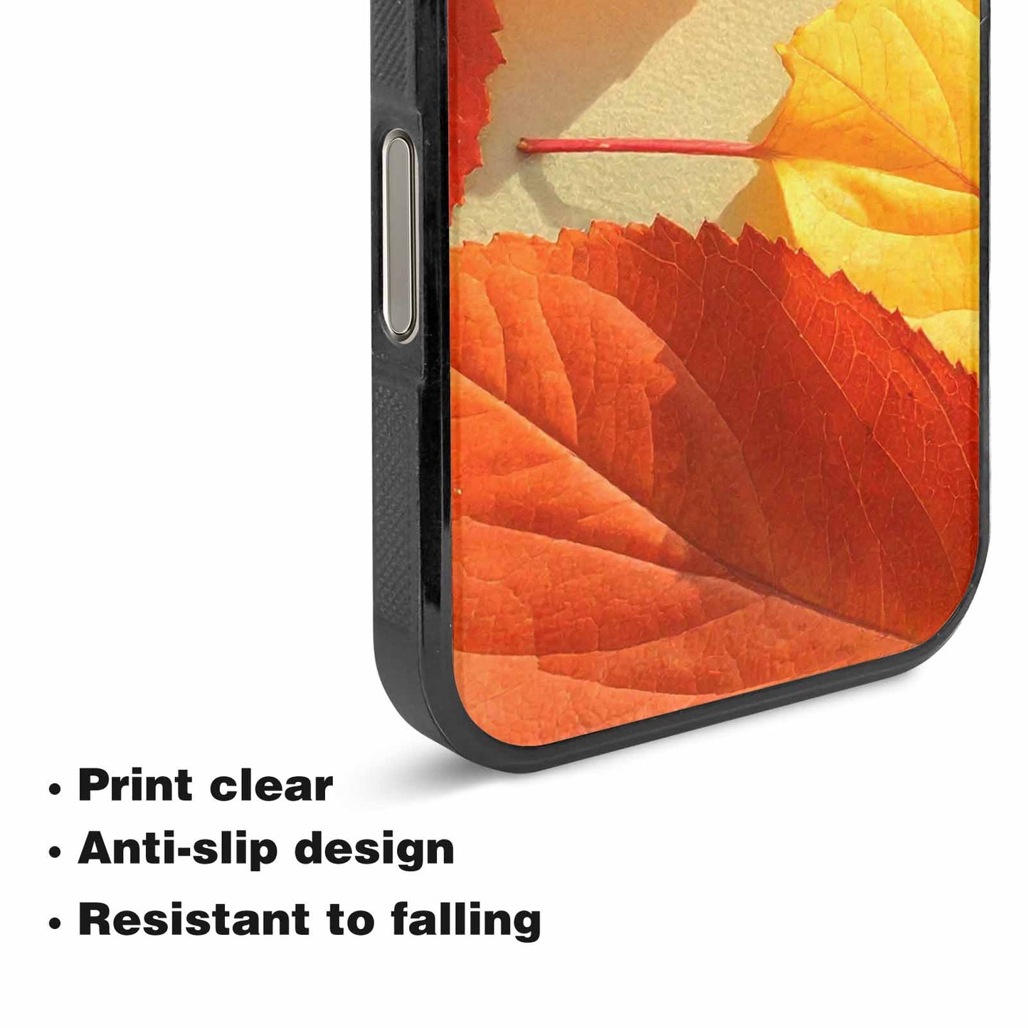 iPhone 16 Pro Max Case — Autumn Leaves, Unique Phone Case Design