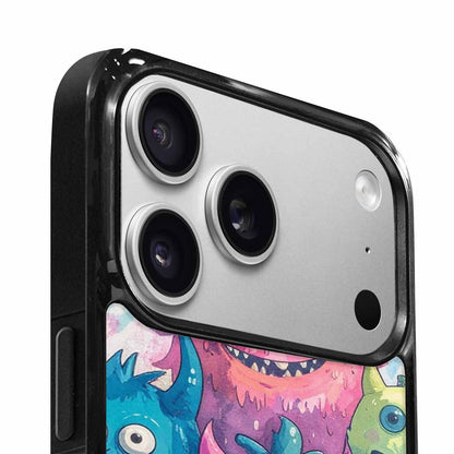 iPhone 17 Pro Max Case — Seamless Repeating Pattern Of Cartoon Cute, Custom Designed Case Cover
