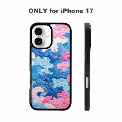 iPhone 17 Case — Vivid Camo Transgender Camo, Unique Phone Case Design