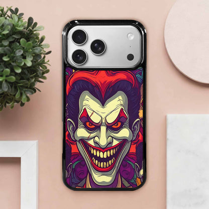 iPhone 17 Pro Max Case — Evil Circus Heads Faces Cartoon Cute, Custom Printed Phone Case