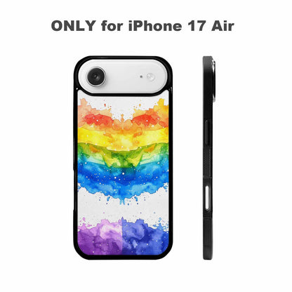 iPhone 17 Air Case — Watercolor Splash Abstract Pattern Seamless Watercolor, Custom Made Phone Cover