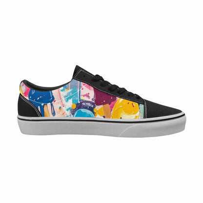 WOMEN'S Ice Cream Motif Lace-Up Canvas Y2K Shoes