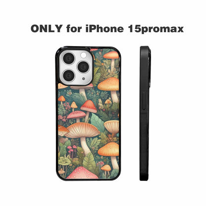 iPhone 15 Pro Max Case — Mushrooms Botanicalmushrooms P, Unique Phone Case Design