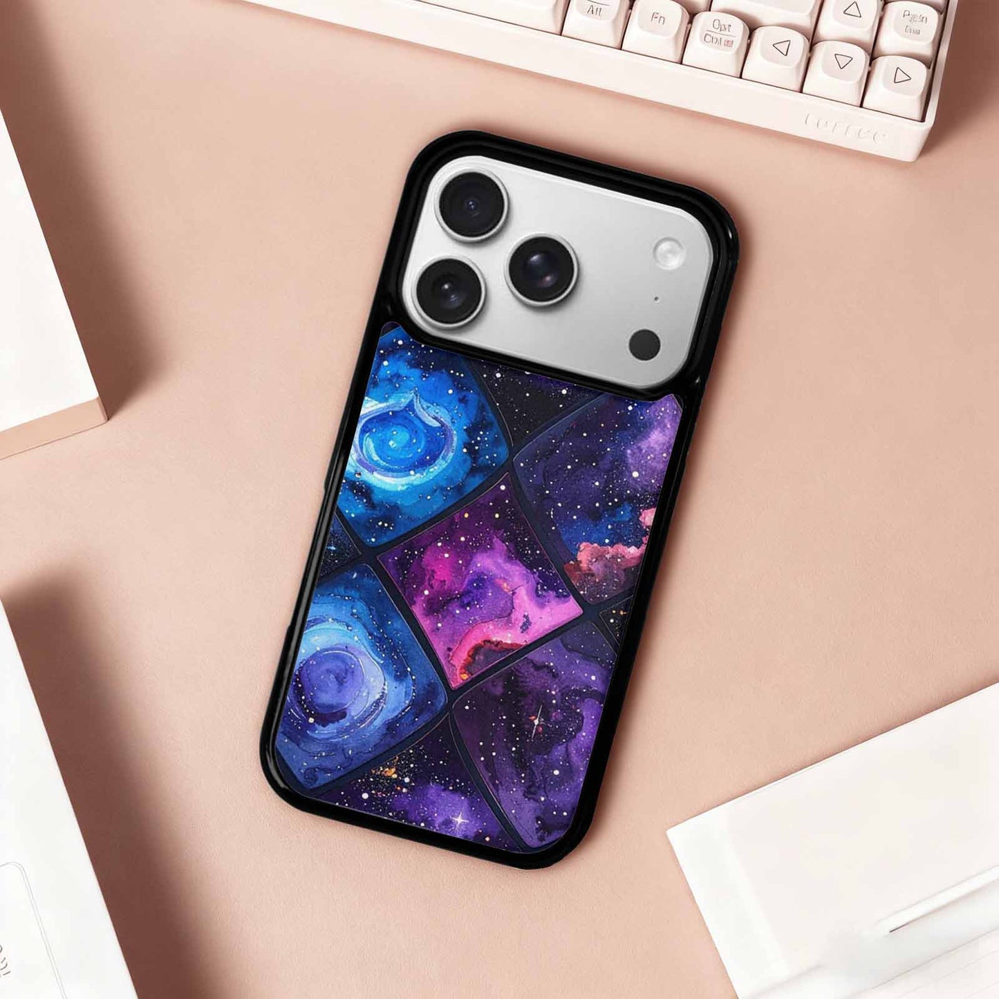 iPhone 17 Pro Case — Small Galaxy Stars And Nebula Galaxy, Original Design Phone Case