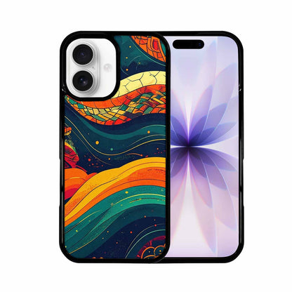 iPhone 17 Case — Hippie Serpent Pulse Original Art, Customized Protective Case