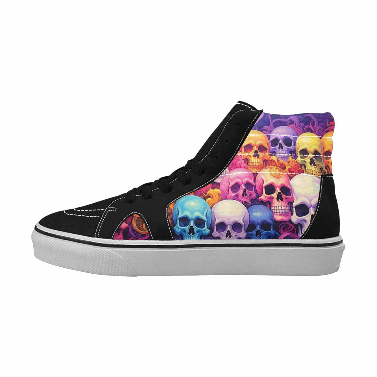 MEN'S Greyscale Candy Skull Playful 8 Ferion