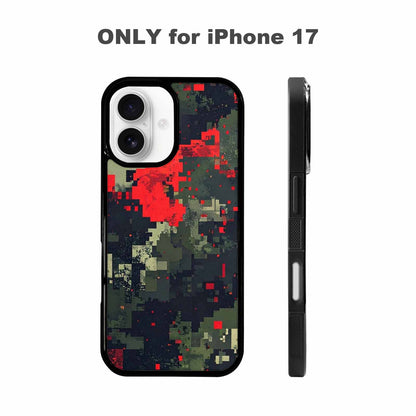 iPhone 17 Case — Small Military Camouflage Blotch Camo, Custom Phone Case