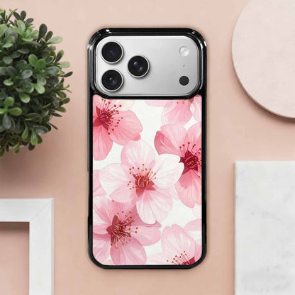 iPhone 17 Pro Max Case — Japanese Cherry Blossom Pattern, Floral, Personalized Phone Case