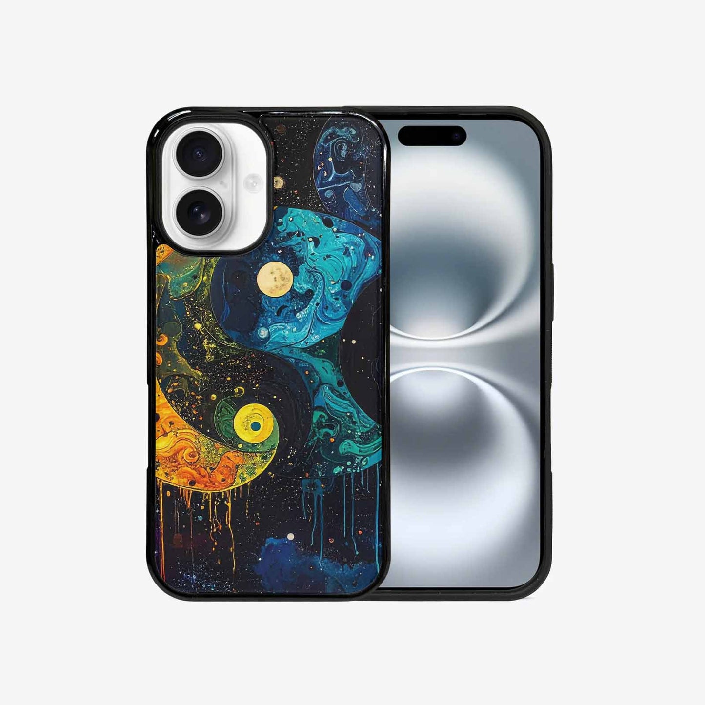 iPhone 16 Case — Yin Yang Yin And Yang Symbol, Custom Phone Case