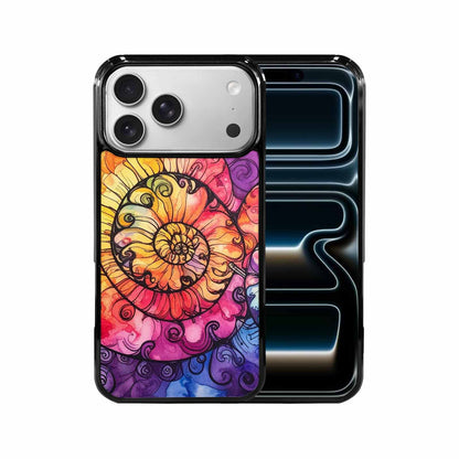 iPhone 17 Pro Max Case — Tie Dye Swirls (black Tie Dye, Custom Designed Case Cover