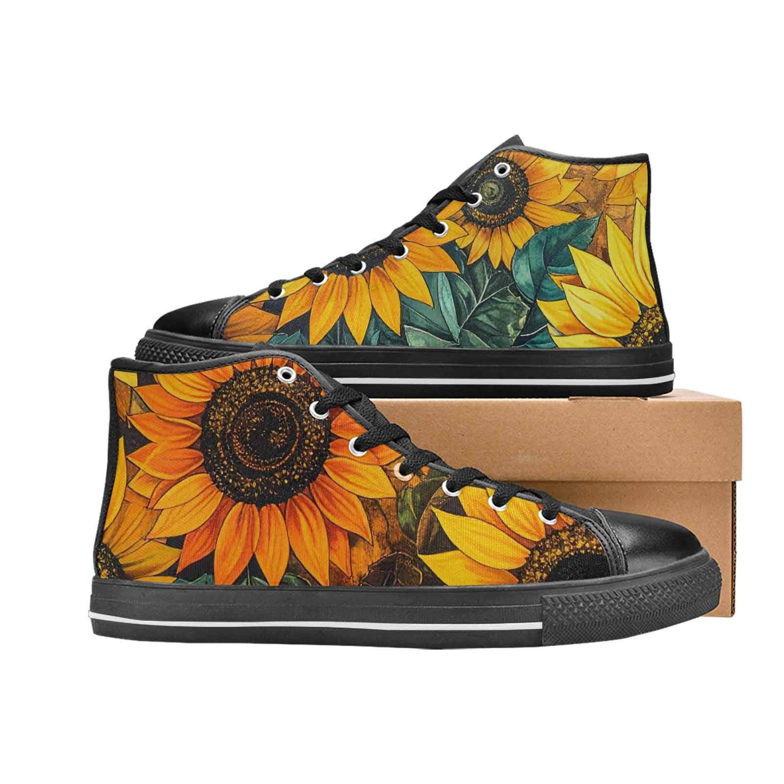 WOMEN'S Blend Melt Them High Top Canvas Y2K Custom Shoes