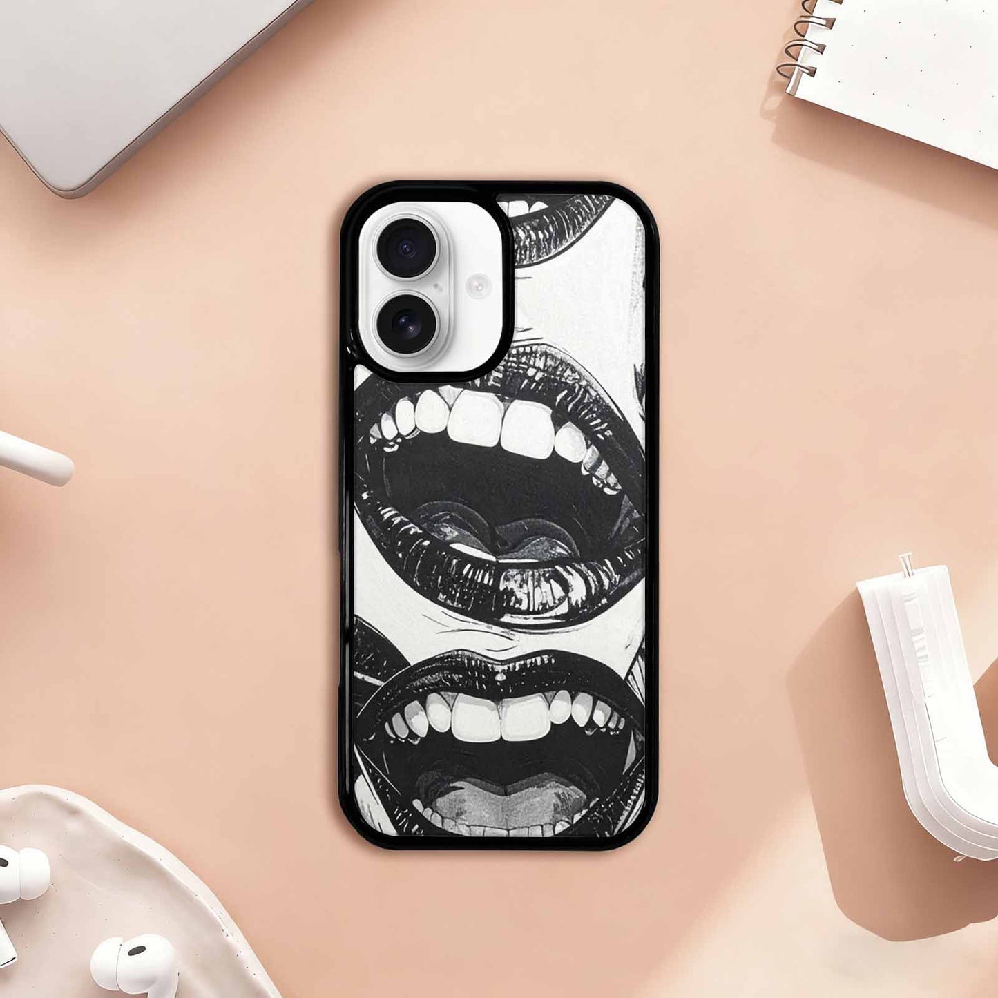 iPhone 17 Case — Seamless Repeating Pattern Of Cartoon Cute, Unique Phone Case Design