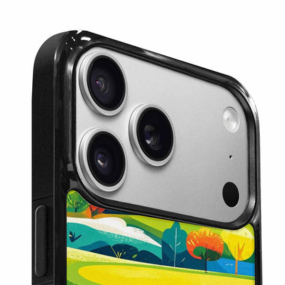 iPhone 17 Pro Case — Golf Cartoon Art Pattern Cartoon Cute, Custom Phone Case