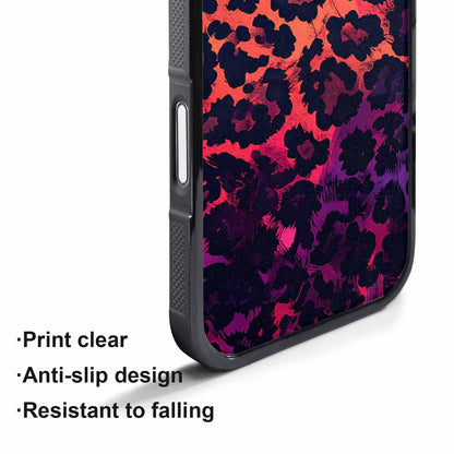 iPhone 17 Air Case — Leopard Print Dark Seamless Pattern Animal, Custom Phone Case