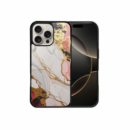 iPhone 16 Pro Max Case — Marble Vein Marble Veins Pattern Hundreds, Custom Designed Case Cover