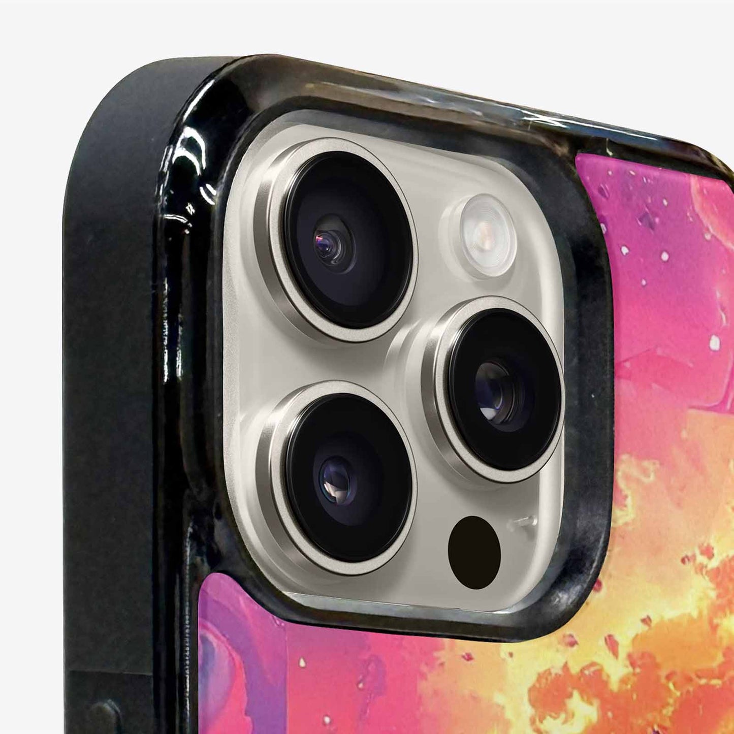iPhone 16 Pro Max Case — Cosmic Creature And Object Mashup Pattern, Custom Print Case Cover