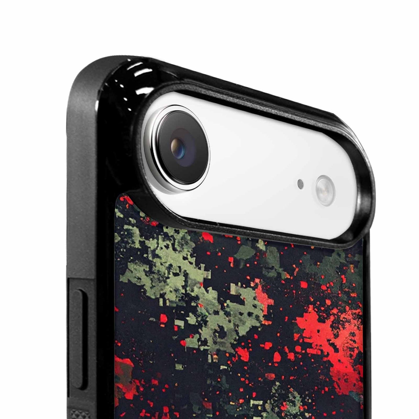 iPhone 17 Air Case — Small Military Camouflage Blotch Pattern Camo, Custom Phone Case