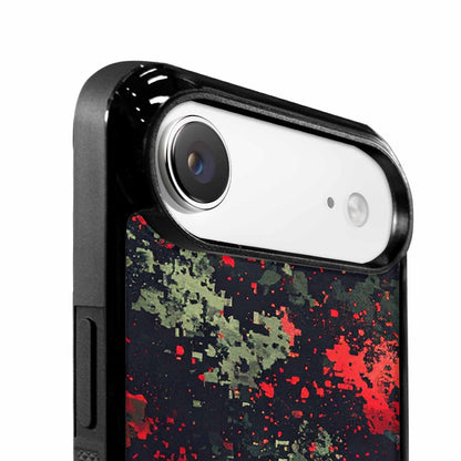 iPhone 17 Air Case — Small Military Camouflage Blotch Pattern Camo, Custom Phone Case