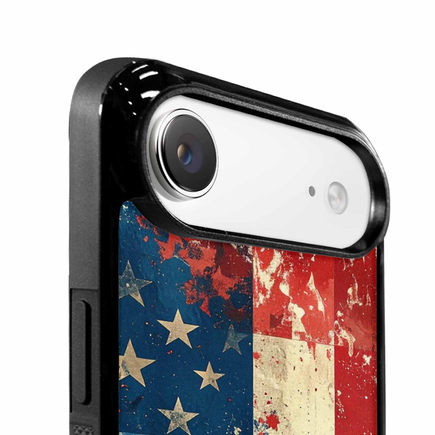 iPhone 17 Air Case — Small American Flag Stars And Galaxy, Personalized Phone Case