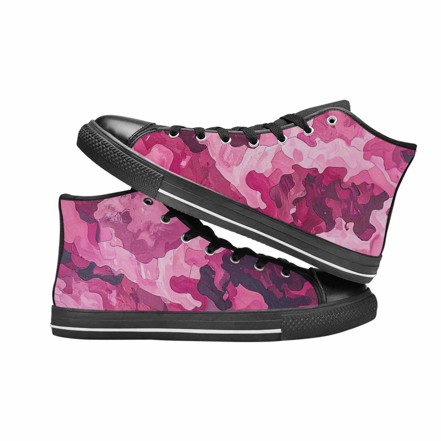 MEN'S Military Camouflage Blotch High Top Canvas Dreamcore Shoes
