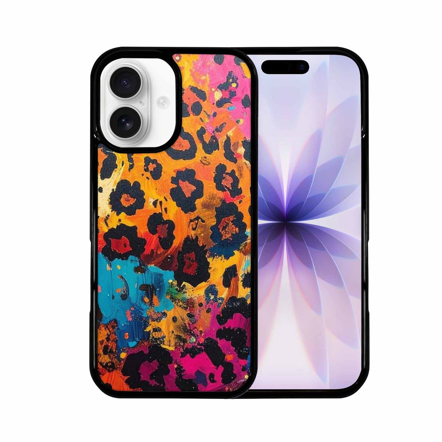 iPhone 17 Case — Full Color Vibrant Animal Print, Personalized Phone Case