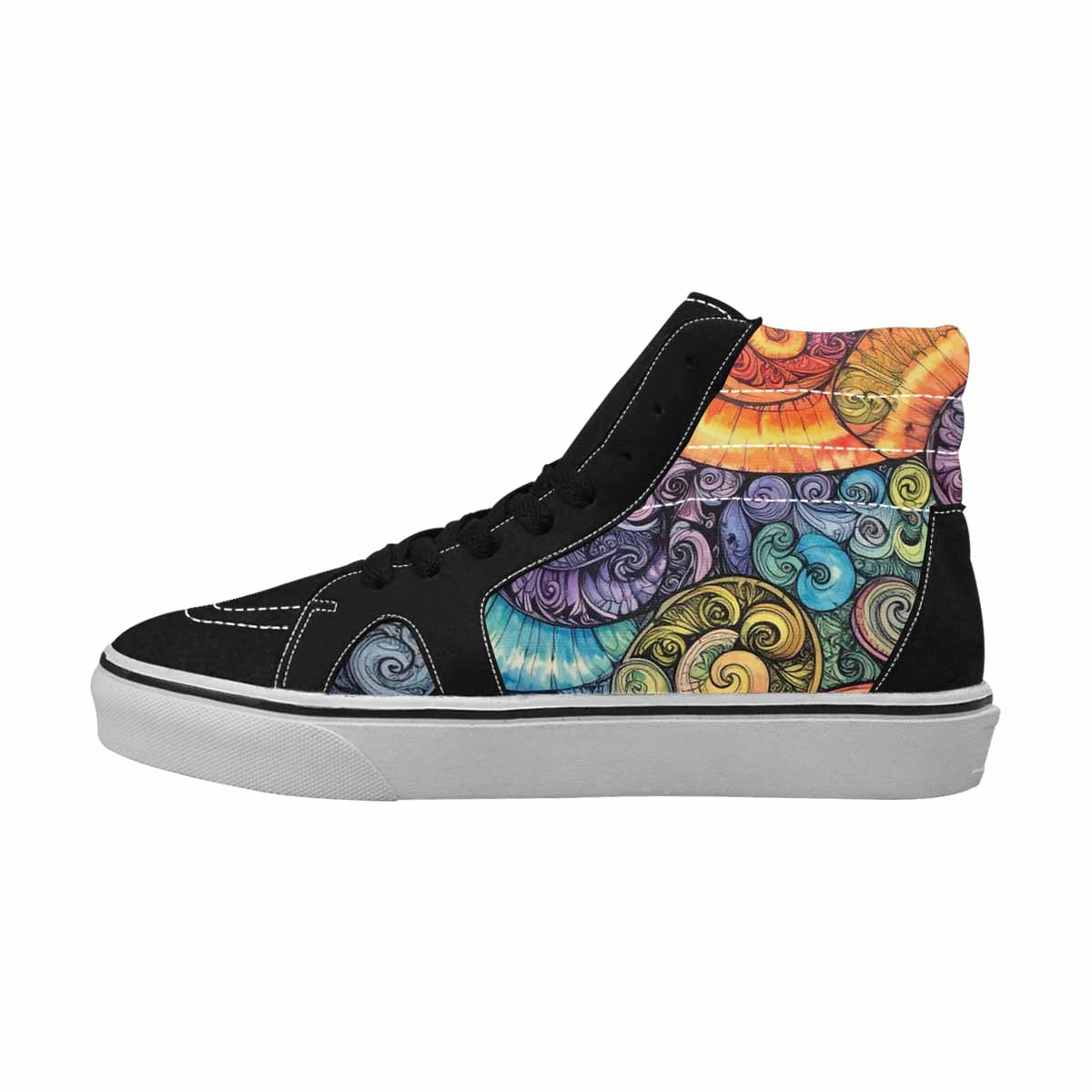 MEN'S Tie High Top Canvas Y2K Shoes