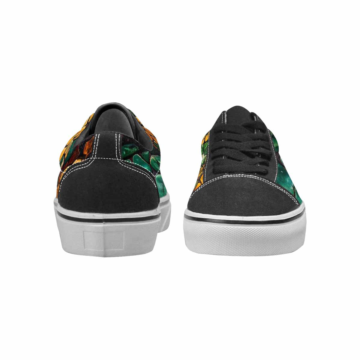 MEN'S Snake Skin Reptile Canvas Lace-Up Y2K Sneakers