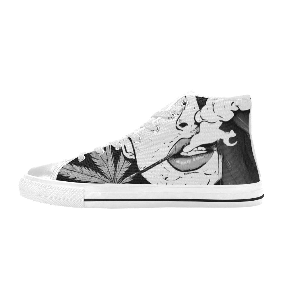 WOMEN'S Cc 420 Woman Weed High Top Canvas Dreamcore Sneakers