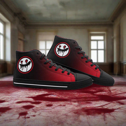 Viking Blue Gold Vivid Bold Art - Freaky Shoes | Custom Art Sneakers