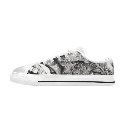 WOMEN'S Freestyle Horror 2 Canvas Y2K Custom Sneakers