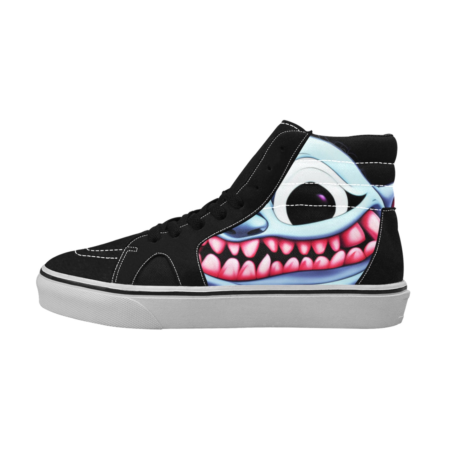 WOMEN'S Blue Rage Horror 2 High Top Skateboarding Dark Academia Shoes
