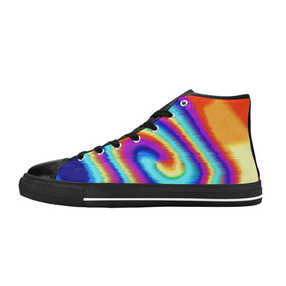 MEN'S Tiedye Men’S High Top Canvas Y2K Custom Sneakers