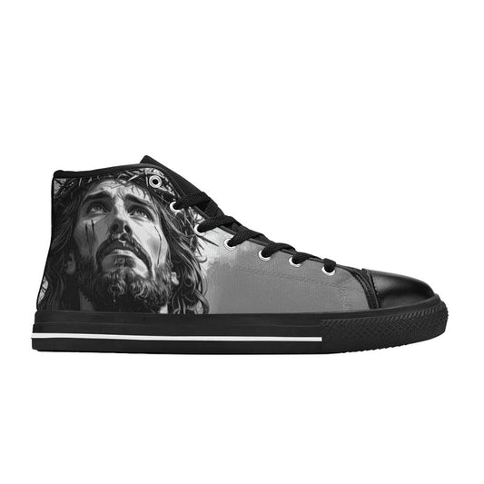 WOMEN'S Jesus_Ht_05 High Top Canvas Surreal Custom Shoes