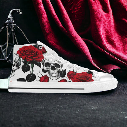 Monarch Purple Teal Unique MEN Bold Art - Freaky Shoes | Custom Art Sneakers
