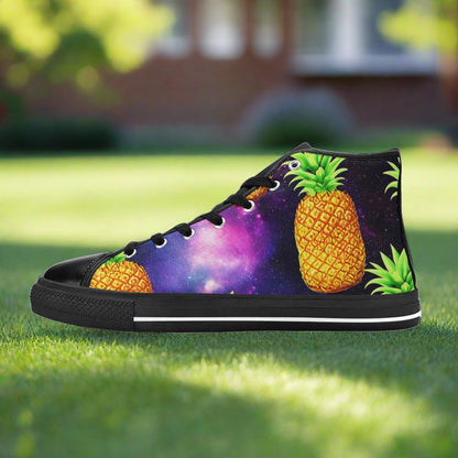 Cherry Blossom Rainbow Unique WOMEN Bold Art - Freaky Shoes | Custom Art Sneakers