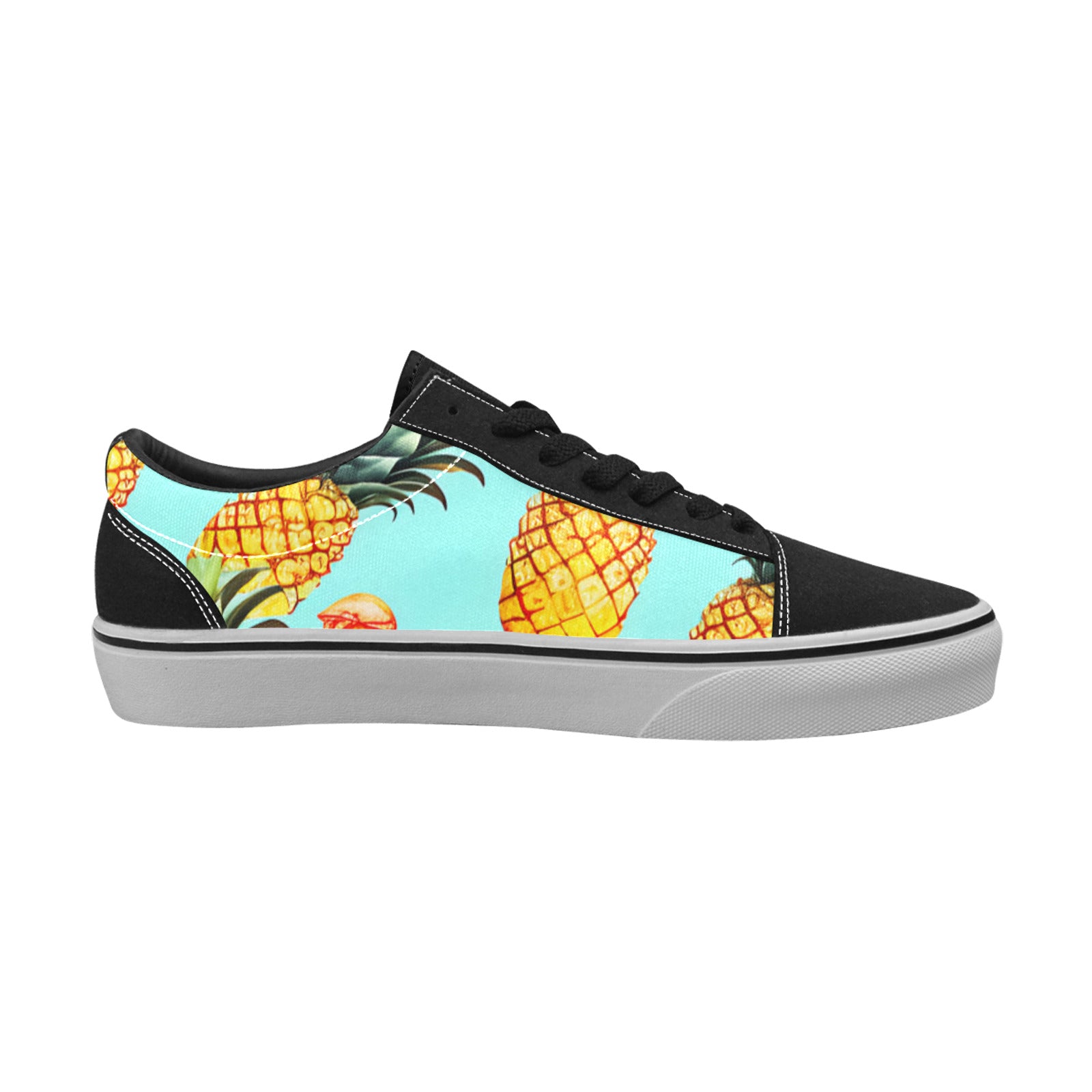 MEN'S Pineapples Please 5 Low Top Skateboarding Vivid Shoes