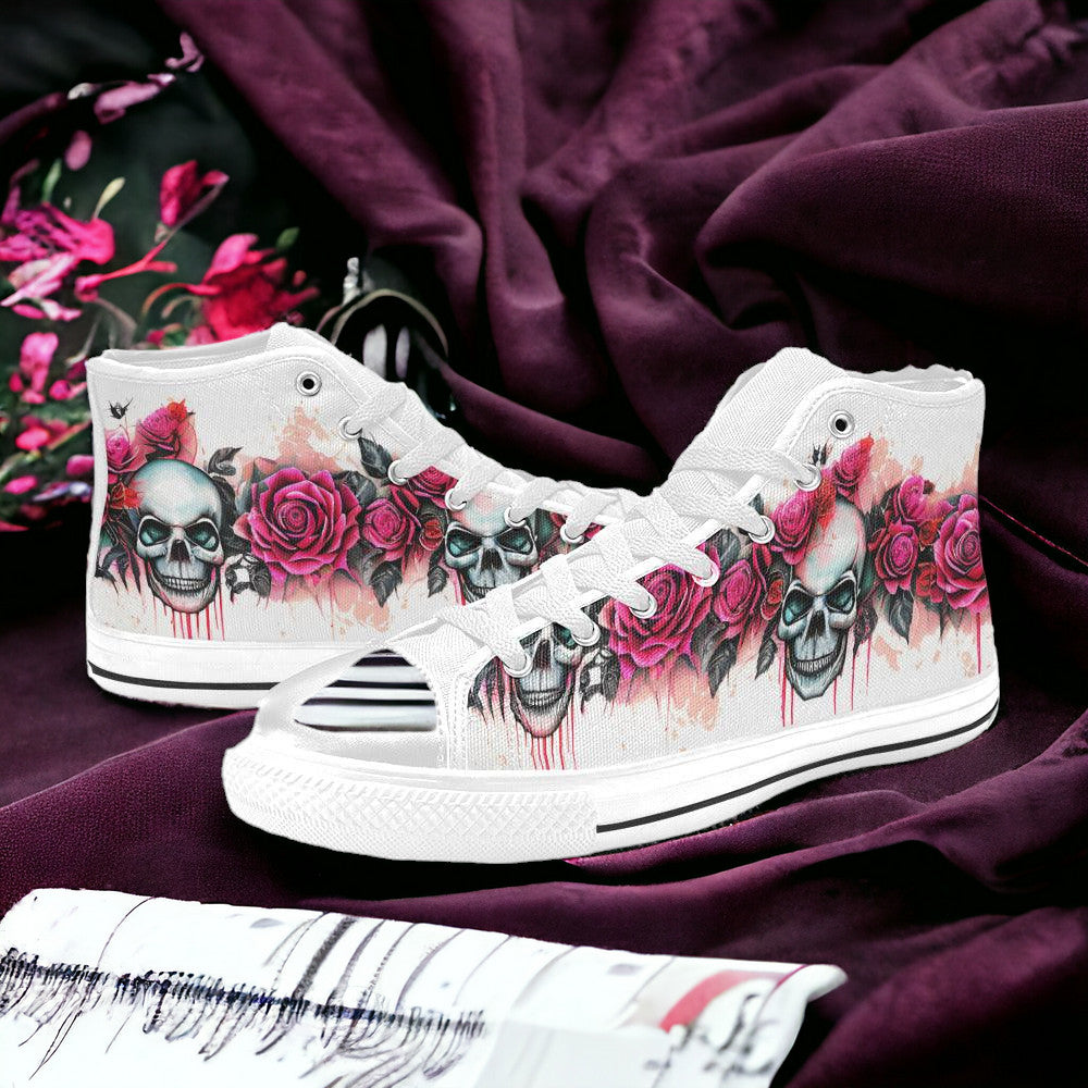 Peacock Earthy Brown Vivid MEN Bold Art - Freaky Shoes | Custom Art Sneakers