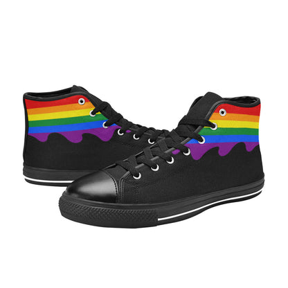 WOMEN'S Flag 4 Pride LGBT High Top Canvas Shoes