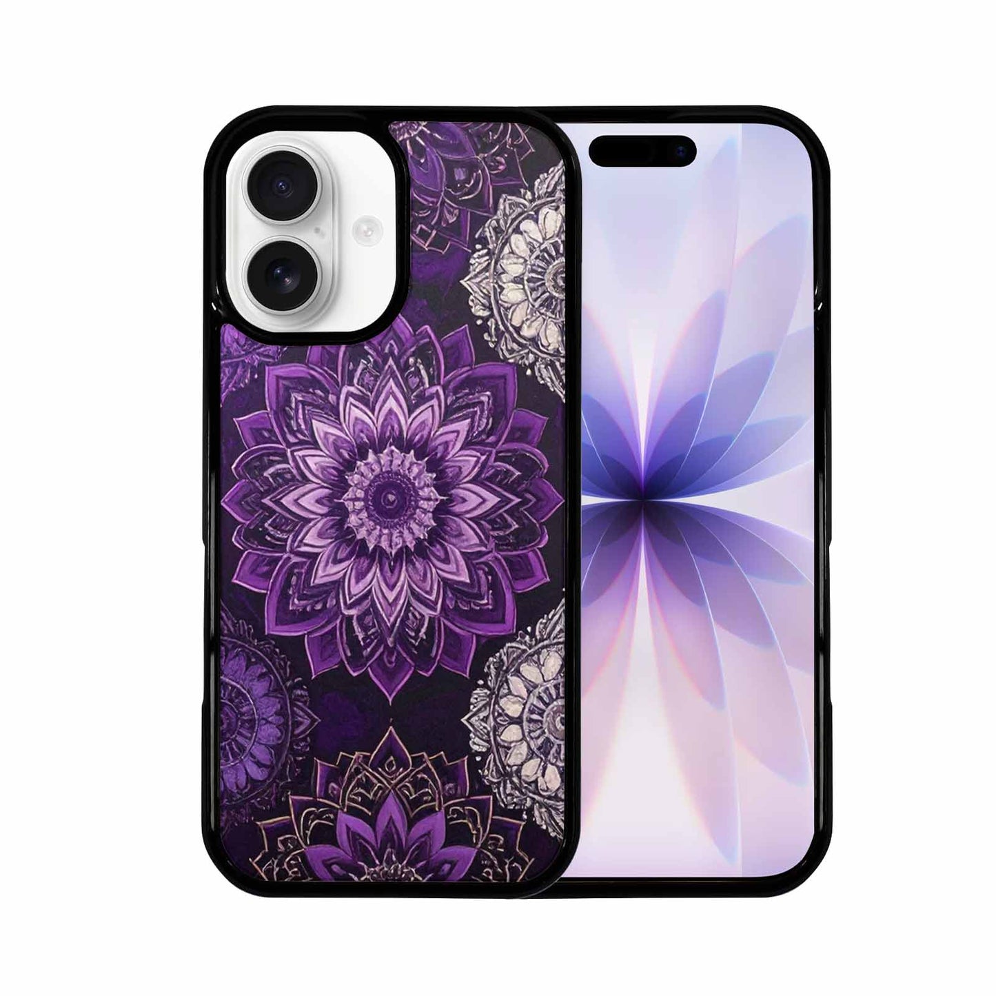 iPhone 17 Case — Small Mandala Pattern, Randomly Floral, Custom Made Phone Cover