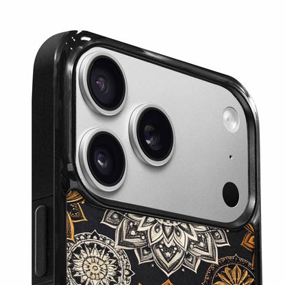 iPhone 17 Pro Max Case — Small Mandala Pattern, Randomly Floral, Custom Made Phone Cover