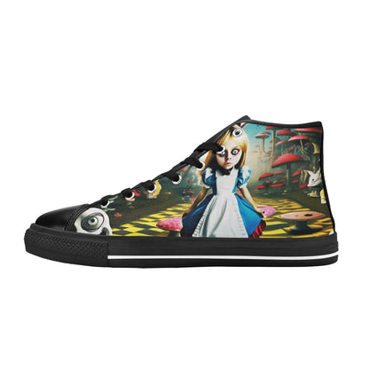 MEN'S Creepy Art 2 Men’S High Top Canvas Dreamcore Shoes