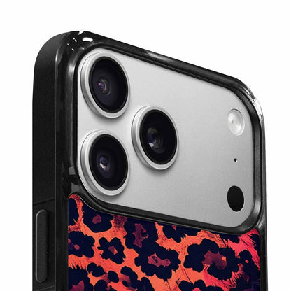 iPhone 17 Pro Case — Leopard Print Dark Seamless Pattern Animal, Custom Phone Case