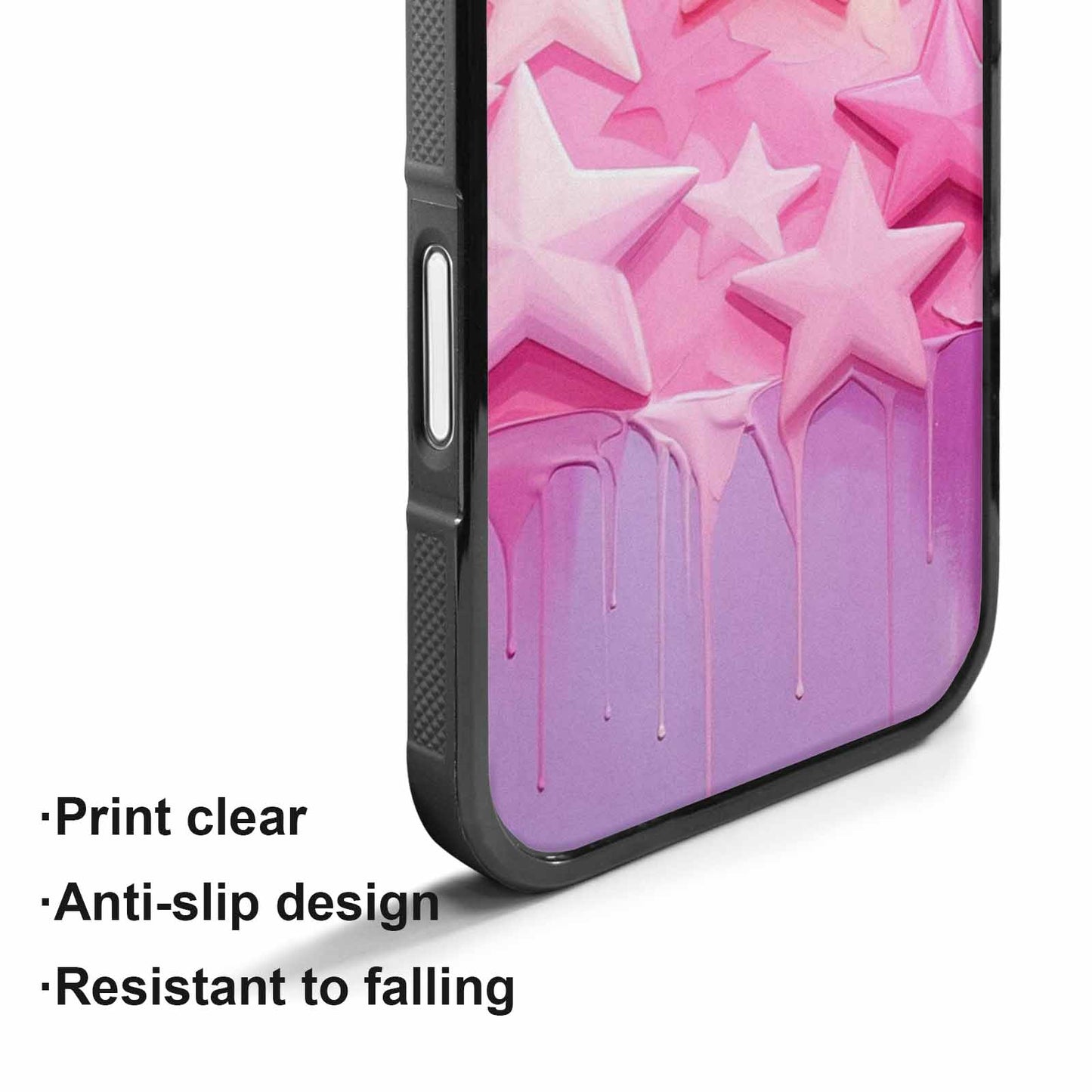 iPhone 17 Case — Seamless Repeating Pattern Of Galaxy Space, Custom Made Phone Cover