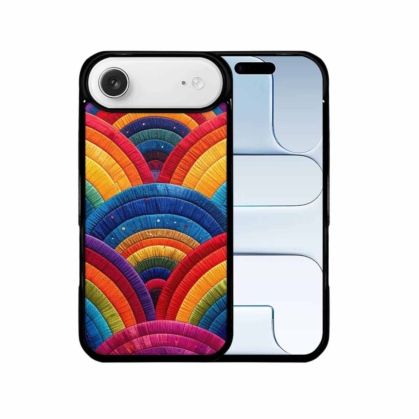 iPhone 17 Air Case — Vivid Camo Rainbow Pride Camo, Original Design Phone Case