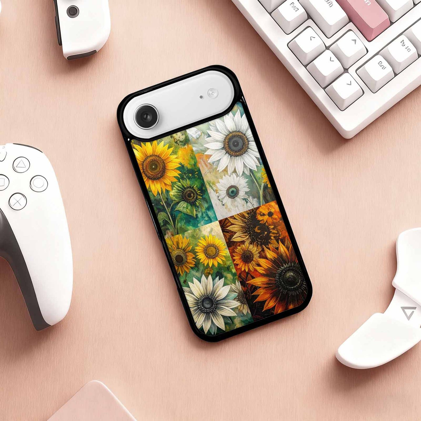 iPhone 17 Air Case — Blend Melt Them Together Small Floral, Custom Print Case Cover