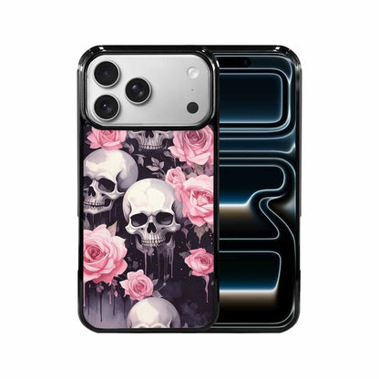 iPhone 17 Pro Max Case — Skull Dark Art Gothic Print Gothic, Custom Made Phone Cover