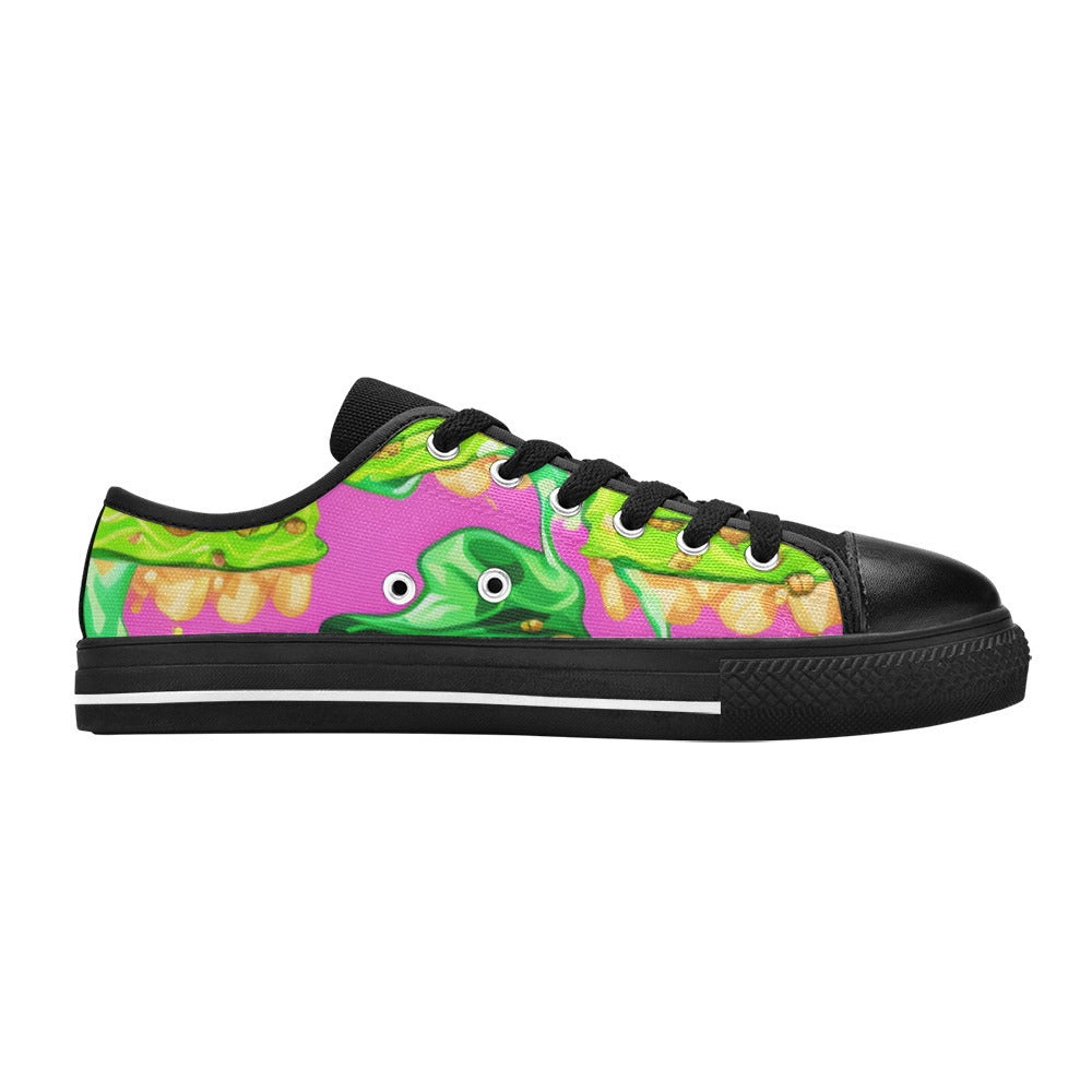 MEN'S Cc Ice Cream Art Canvas Y2K Custom Sneakers