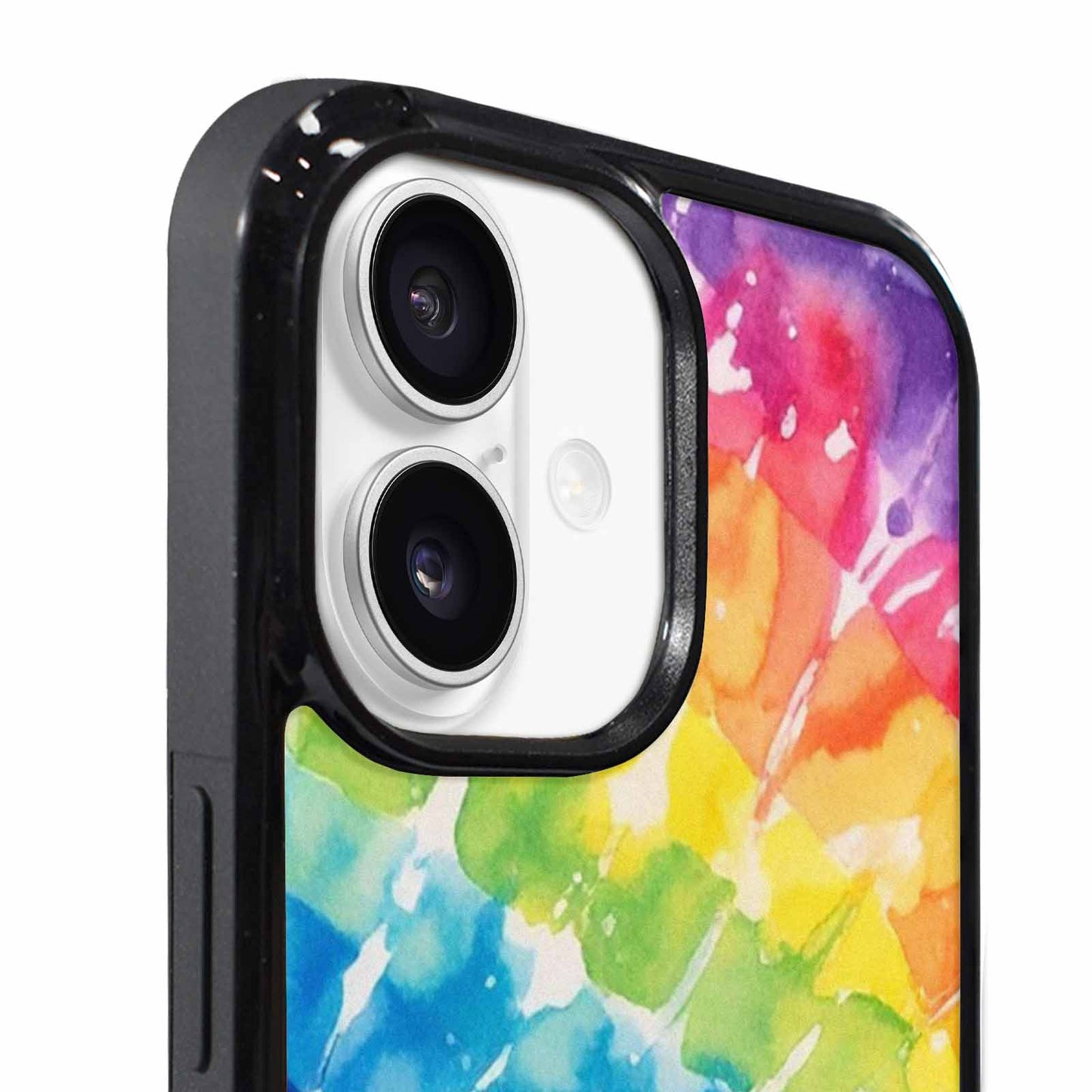 iPhone 17 Case — Tie Dye Spiral Rainbow Tie Dye, Customized Protective Case